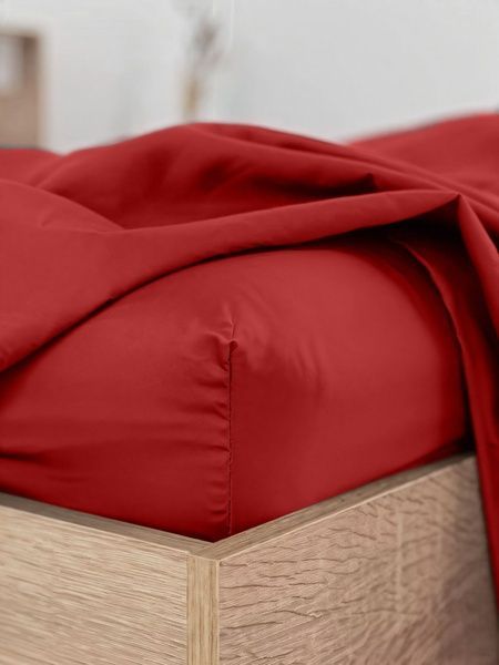 Простирадло на гумці Good-Dream сатин Red 70х190 (GDSRSHEETF070190) GDSRSHEETF070190 фото