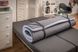 Матрац топпер на диван або ліжко ортопедичний Rain сірого кольору 65x180 1336 фото 2